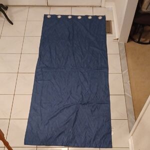 4/$60 Blue Black-Out Curtain with Grommets